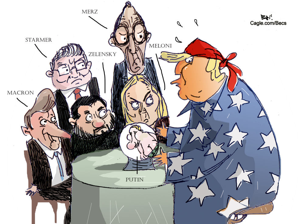 Europe consults the great clairvoyant Donald Trump