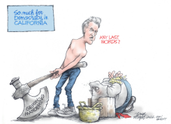 CALIFORNIA GERRYMANDERING by Dick Wright