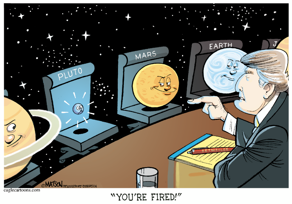 Trump Fires Pluto