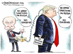 PUTIN CONTROLS TRUMP by Dave Granlund