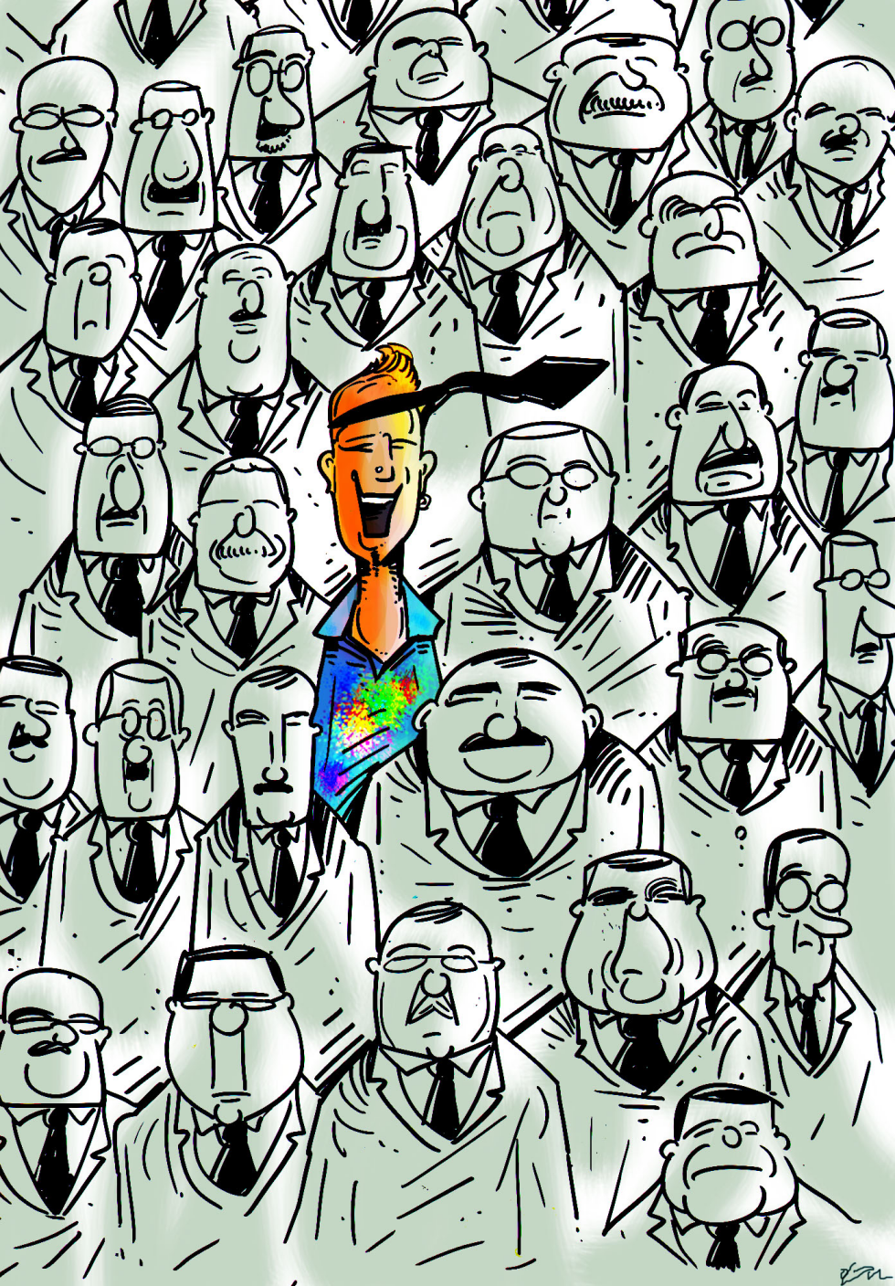 One In The Crowd