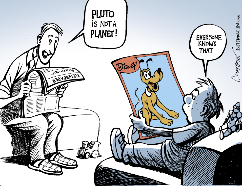 PLUTO IS NOT A PLANET