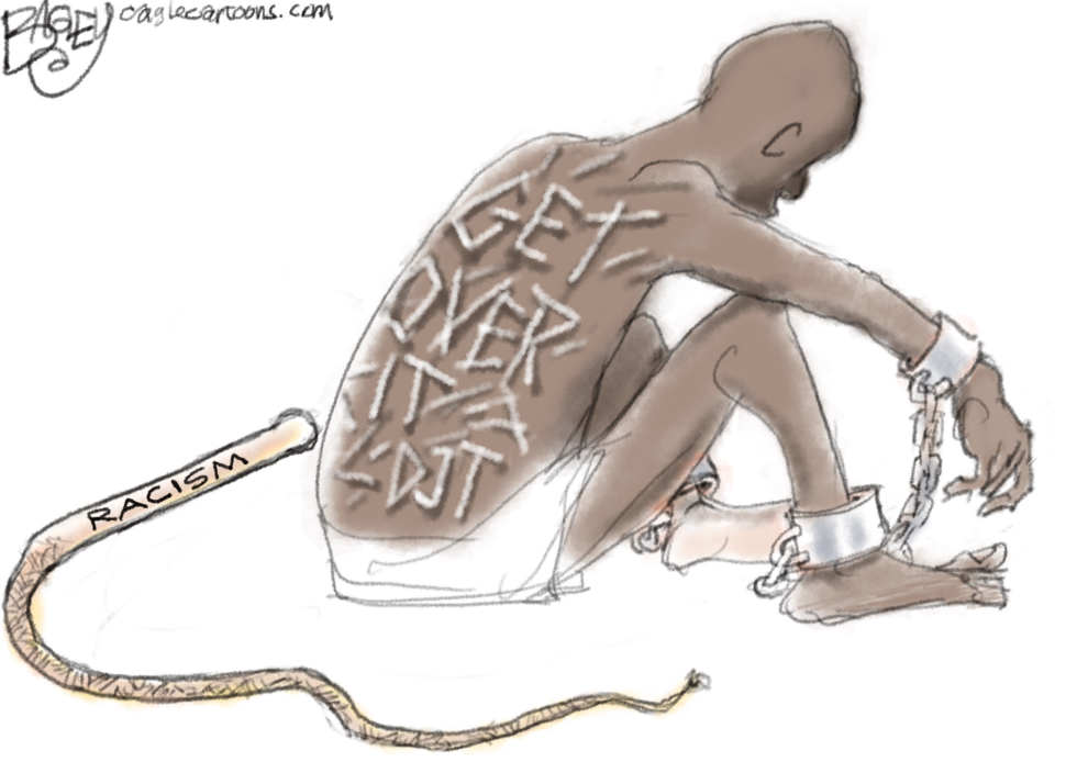 Scars of Slavery Say Get Over It While Chains Still Bind