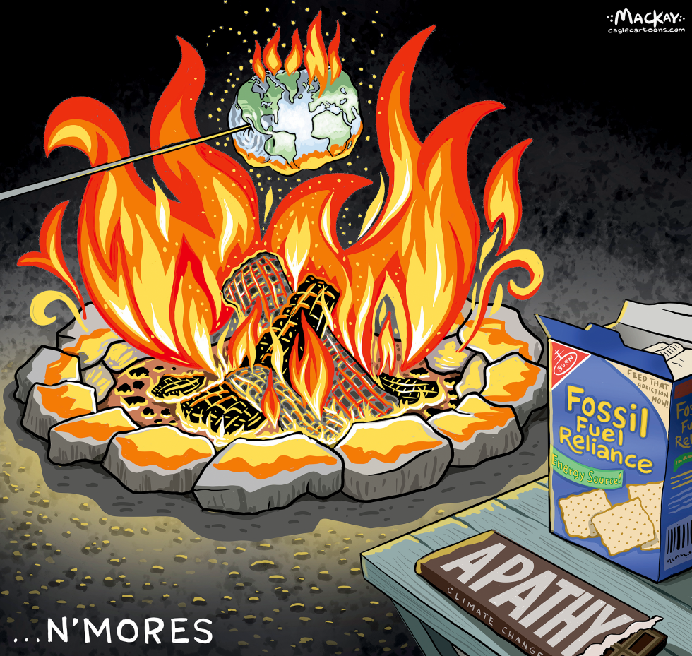Earth Marshmallow N'Mores
