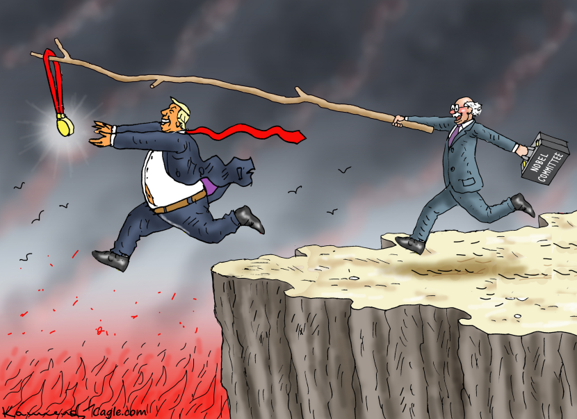2025 GOES TO THE NOBEL PEACE PRIZE COMMITTEE