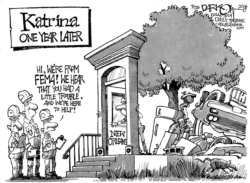 FEMA Late to the Party