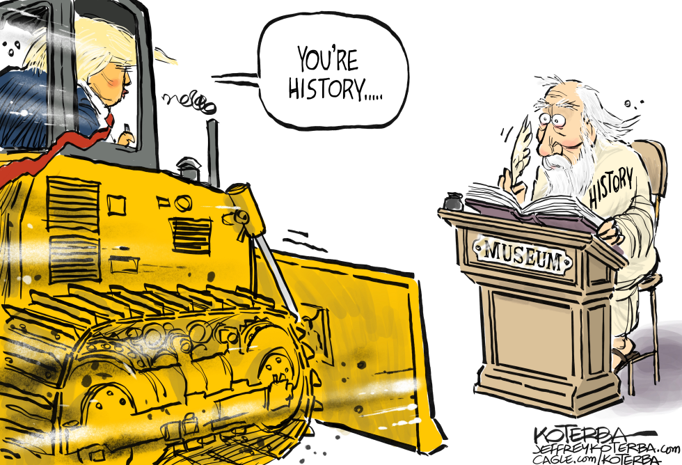 Bulldozing history—CORRECTION