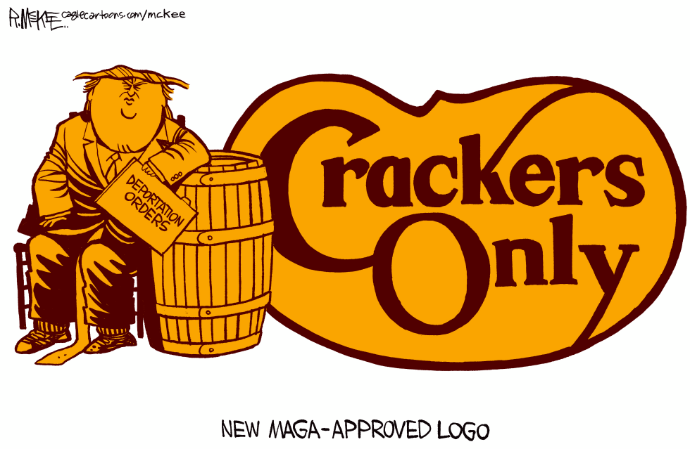 New MAGA-Approved Cracker Barrel Logo