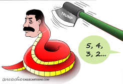 FINAL COUNTDOWN FOR MADURO by Arcadio Esquivel