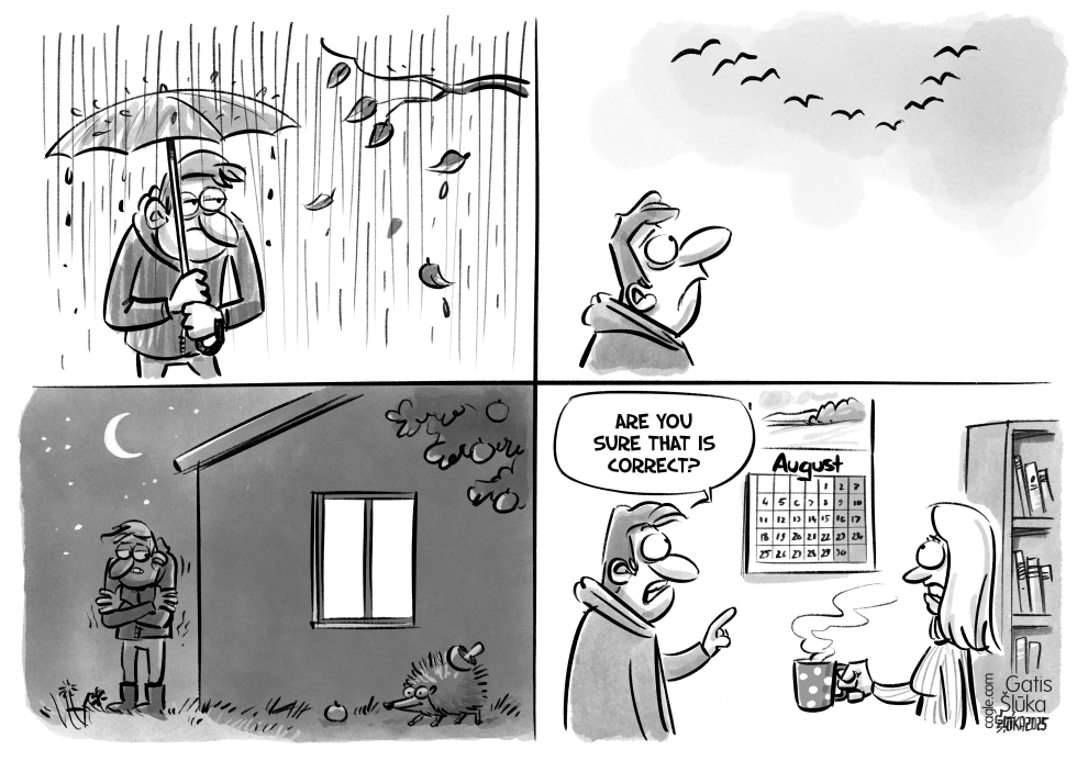 People upset about August weather
