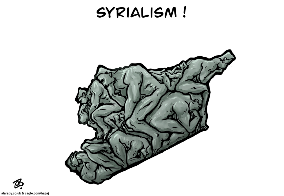 Thinker Rodin Divided Syria Sharaa Druze Israel