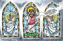CHURCH SHOOTING by Joe Heller