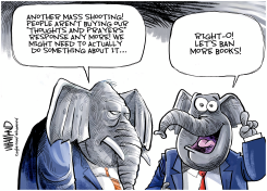 THOUGHTS AND PRAYERS by Dave Whamond