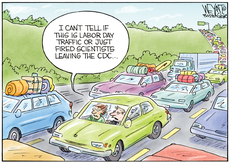 Labor Day CDC Traffic