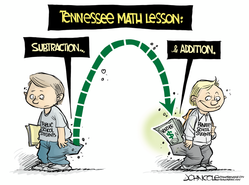 TN School vouchers go to private school students