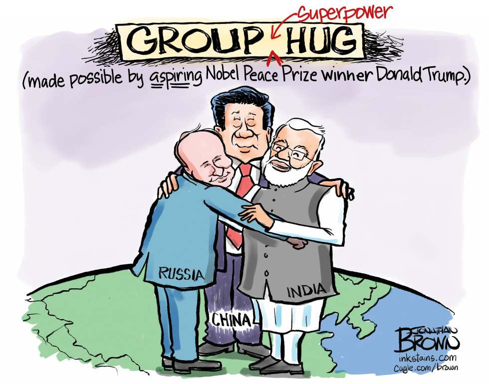 The Hug Heard 'Round the World