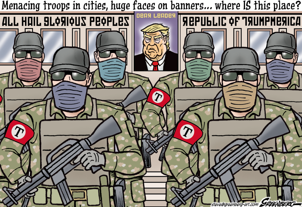 Trump makes U.S. look like a foreign dictatorship