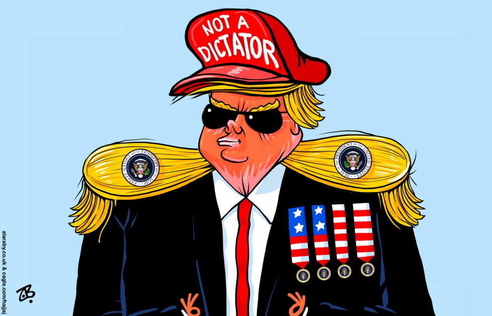 Trump Not Dictator Hat MAGA Tyrant US