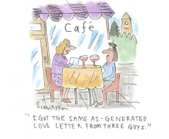 AI  LOVE LETTERS by Harley Schwadron