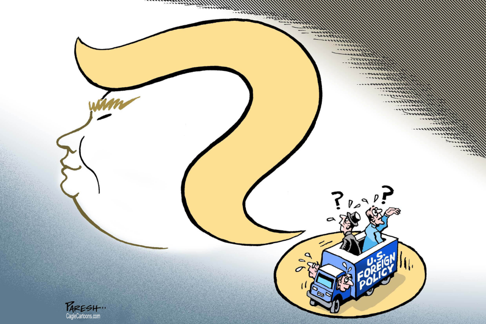 US foreign policy in a spot