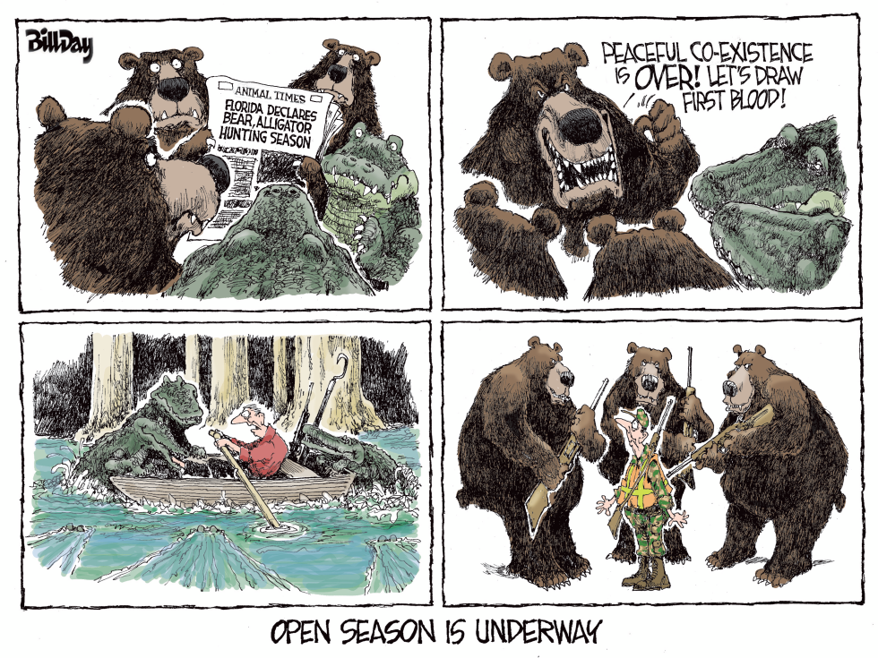 Florida Open Hunting Season on Bears