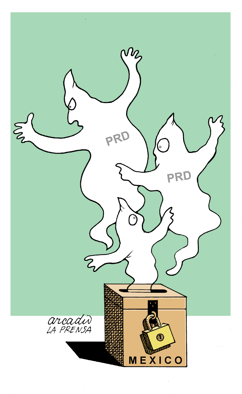  FANTASMAS POSELECTOREROS COL by Arcadio Esquivel