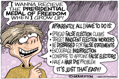 KID ASPIRES TO BE JUST LIKE GIULIANI by Monte Wolverton