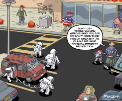 VACCINE SKEPTICISM REQUIRES HAZMAT SELF-PROTECTION by Graeme MacKay