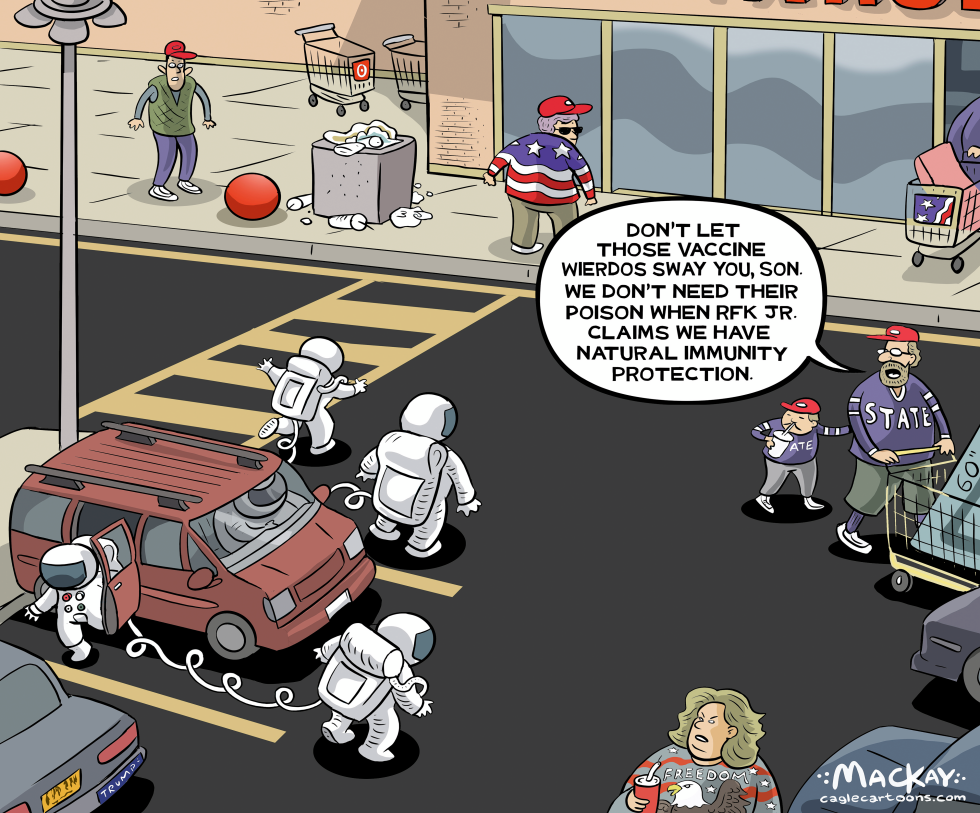 Vaccine skepticism requires hazmat self-protection