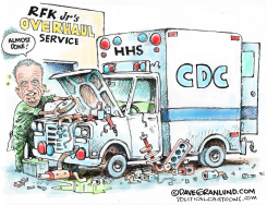 RFK JR AND CDC OVERHAUL by Dave Granlund