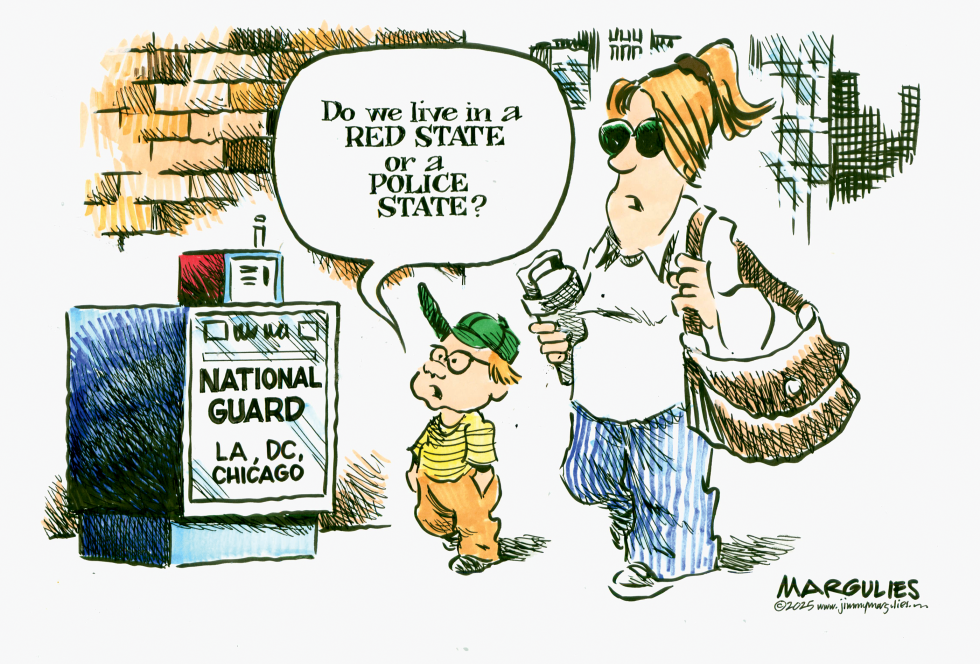 National Guard in Democratic run cities