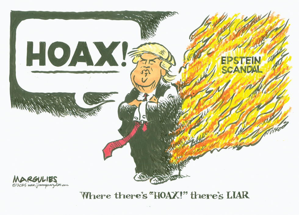 Trump calls Epstein Scandal a hoax