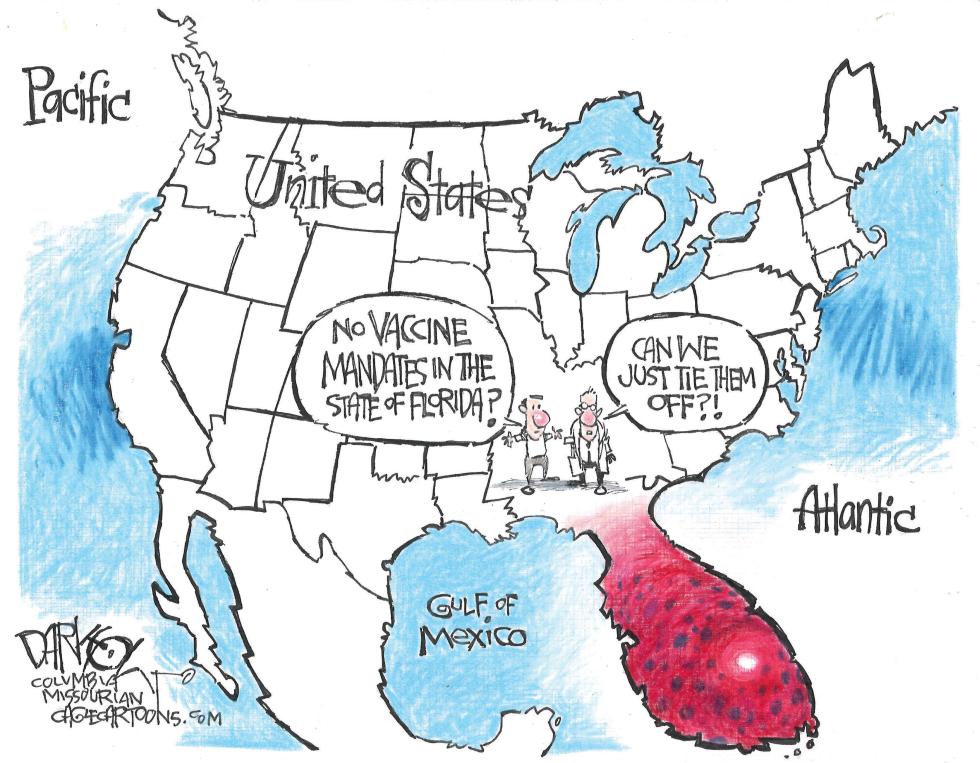Florida Vaccine Mandate Shift Draws National Attention