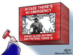 IN CASE OF EMERGENCY, BREAK LAW by Ratt