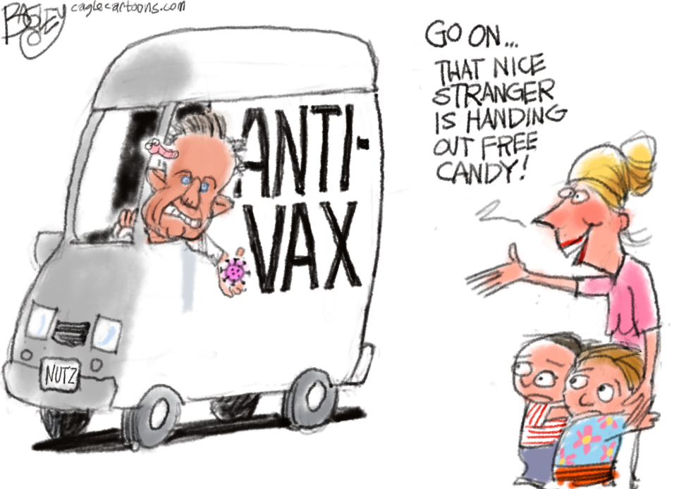 RFK Jr. Depicted Offering Anti-Vax Message from Unmarked Van