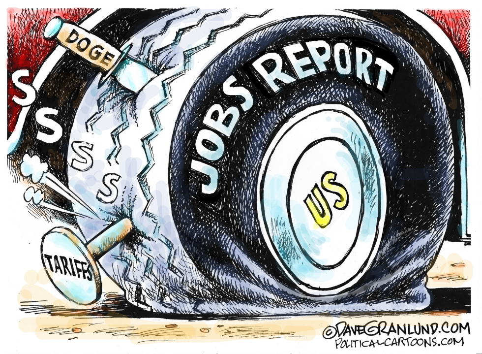 Jobs report flat