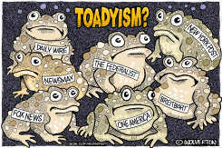 THE MOST TOADY NEWS OUTLETS by Monte Wolverton