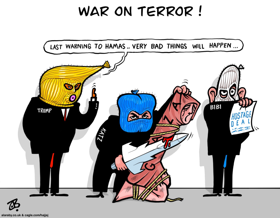 War On Terror Bibi Trump Katz Gaza