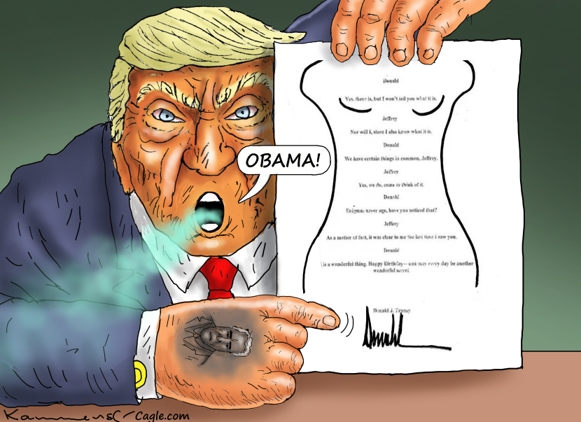 TRUMP'S LETTER TO EPSTEIN