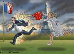 HOT FASCIST AUTUMN IN FRANCE by Marian Kamensky