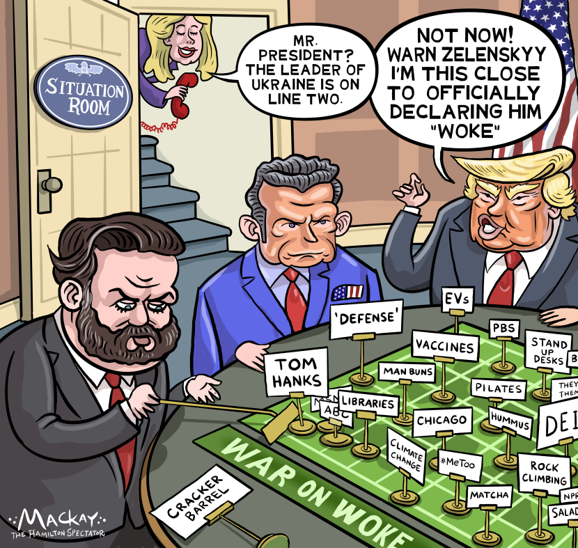 Trump's War on Woke situation room