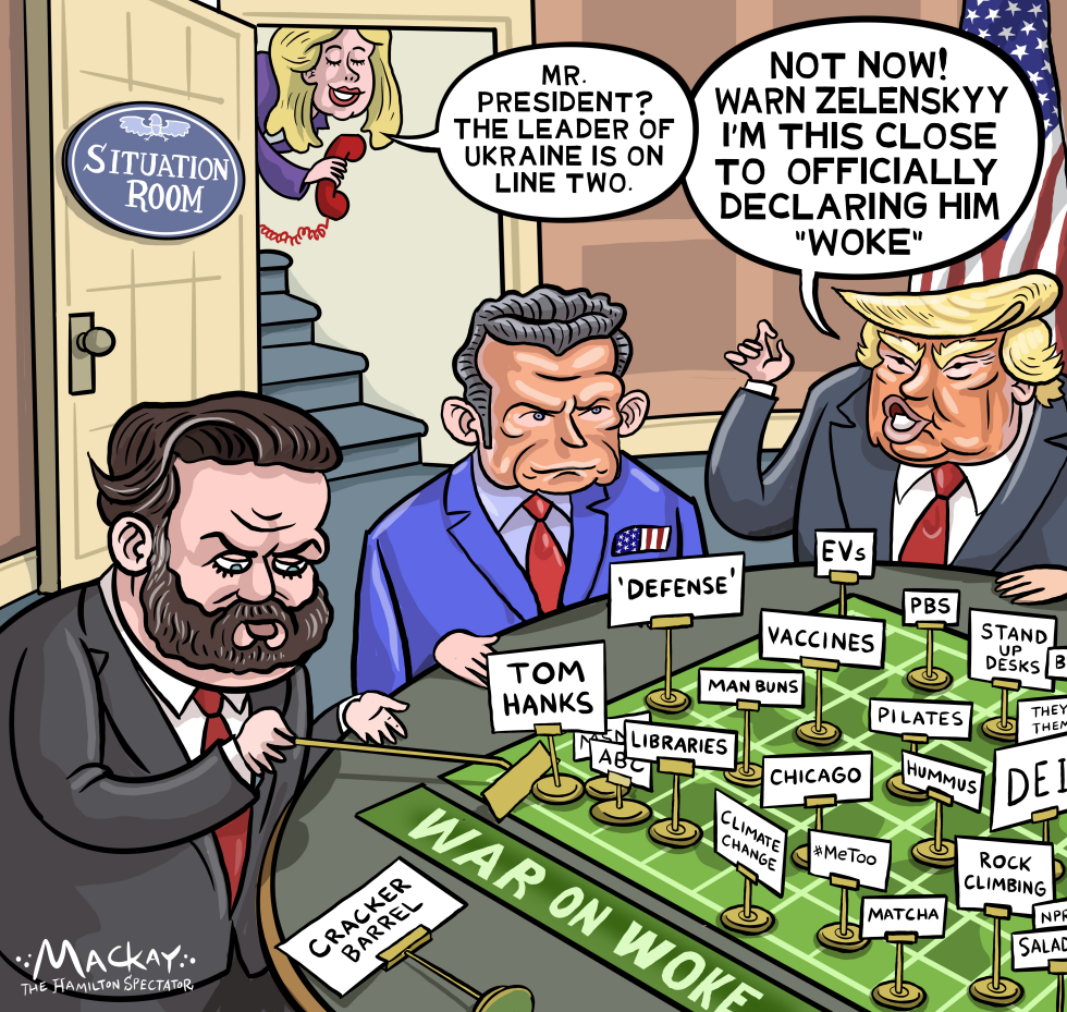 Trump's War on Woke situation room