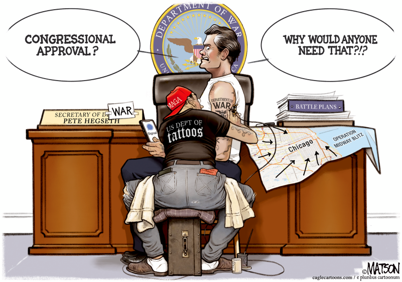 A New Tattoo For The Secretary Of War
