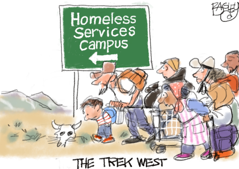 Utah Homeless Pushed West from Services Campus
