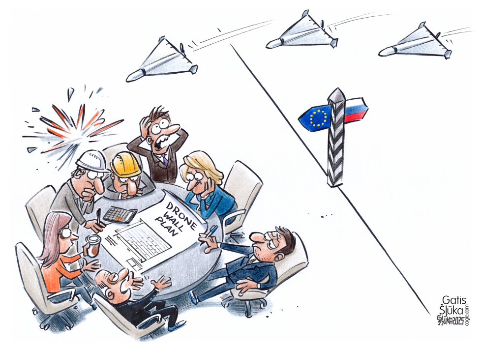 European Union is planning to make a drone wall