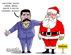 MADURO BRINGS CHRISTMAS FORWARD IN VENEZUELA by Arcadio Esquivel