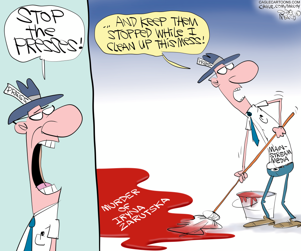The Press Ignores Iryna's Killing
