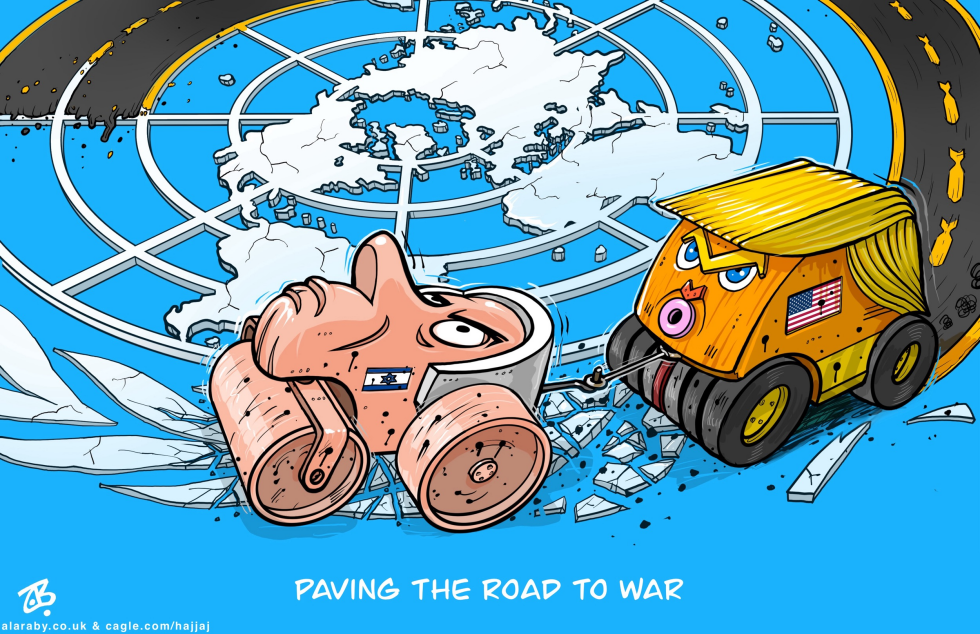 Paving War Road UN Bibi Trump Qatar