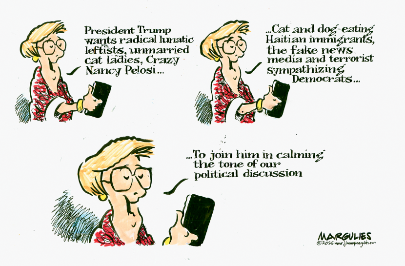 Heated political rhetoric in U.S.