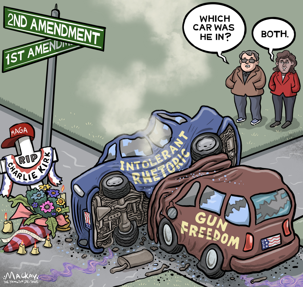 Collision at first and second amendment